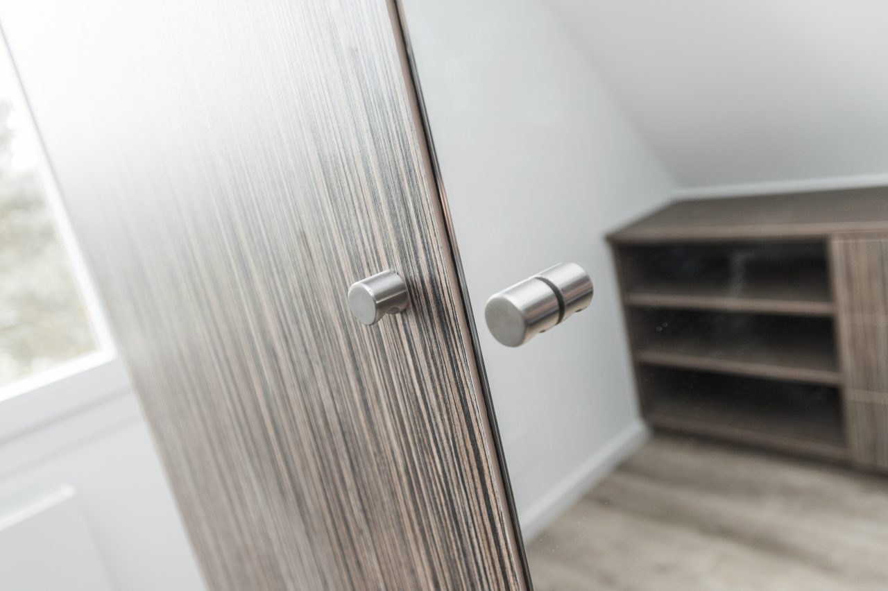 Dressing avec porte miroir